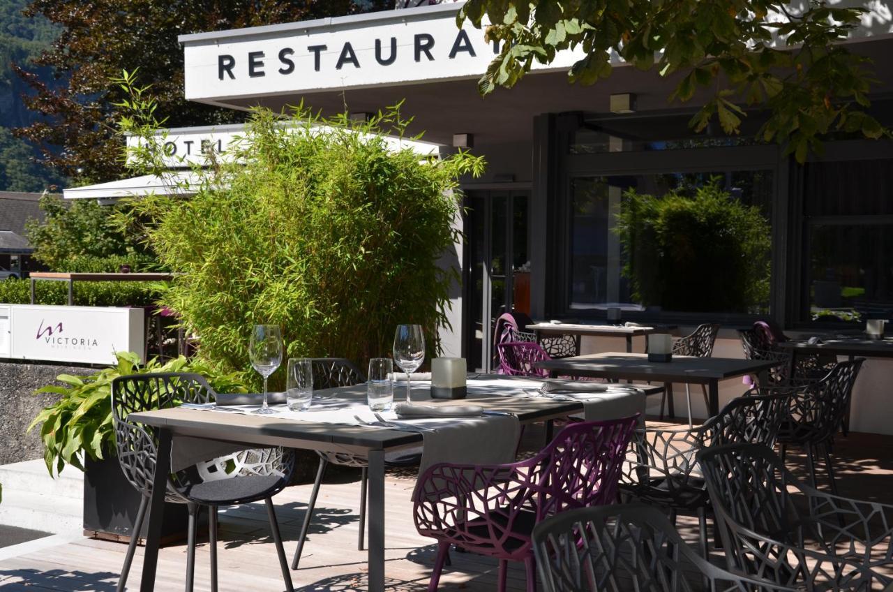 Victoria - Alpine Boutique Hotel & Fine Dining Meiringen Bagian luar foto