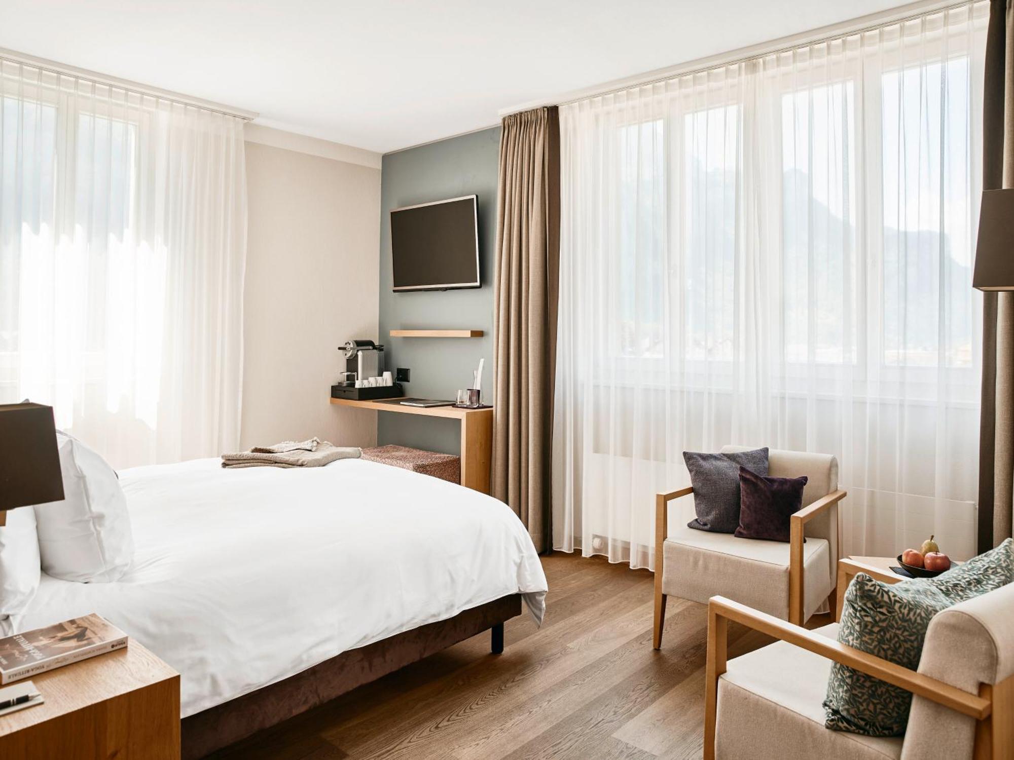 Victoria - Alpine Boutique Hotel & Fine Dining Meiringen Bagian luar foto